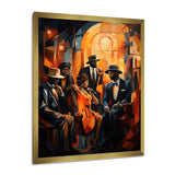 Jazz Harlem Renaissance V - People Canvas Wall Art