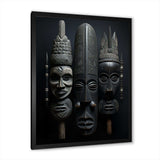 African Mask - People Canvas Wall Art