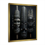 African Mask - People Canvas Wall Art