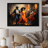 African American Art Spirit II - People Canvas Wall Art