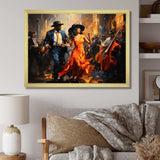 African American Art Spirit II - People Canvas Wall Art