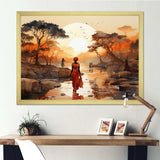 African Journey - People Canvas Wall Art