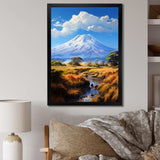 African Kilimanjaro Heights - People Canvas Wall Art