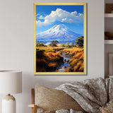 African Kilimanjaro Heights - People Canvas Wall Art