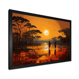 African Savannah Serenade VI - People Canvas Wall Art