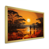 African Savannah Serenade VI - People Canvas Wall Art