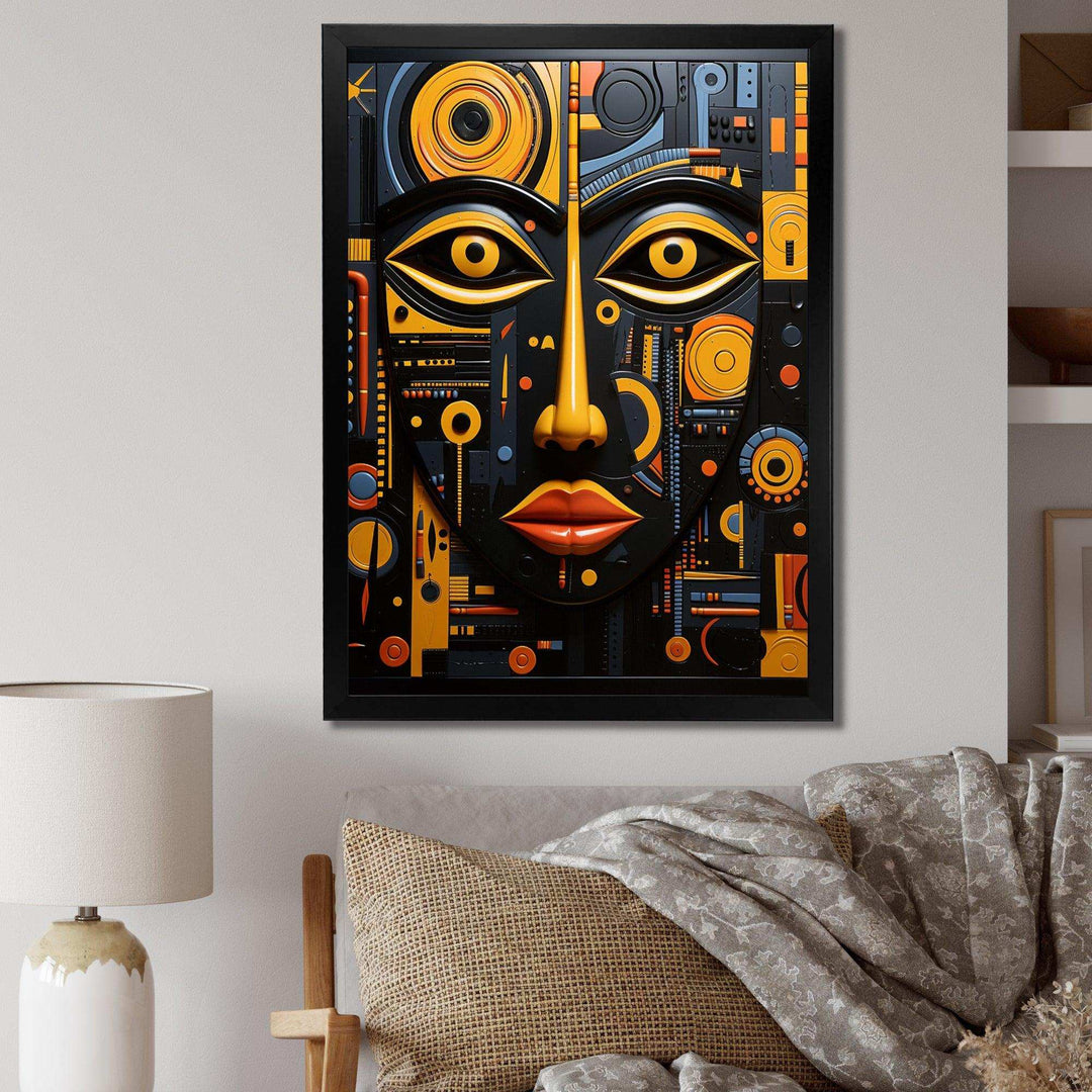 African Tribal Rhythms II - People Canvas Wall Art