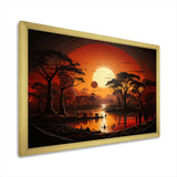 African Tribal Eternity I - People Canvas Wall Art