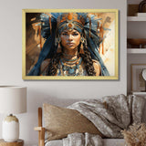 African Tribes Ashanti Royalty - People Canvas Wall Art