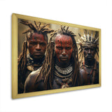 African Tribes Kalenjin Warriors - People Canvas Wall Art