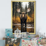 Alaska Majestic Moose - Landscapes Canvas Wall Art