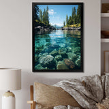 Alaska Pristine Waters - Landscapes Canvas Wall Art