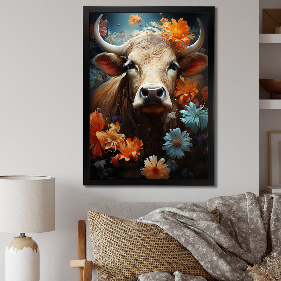 Cow Enchanted Pasture - Cow Wall Decor