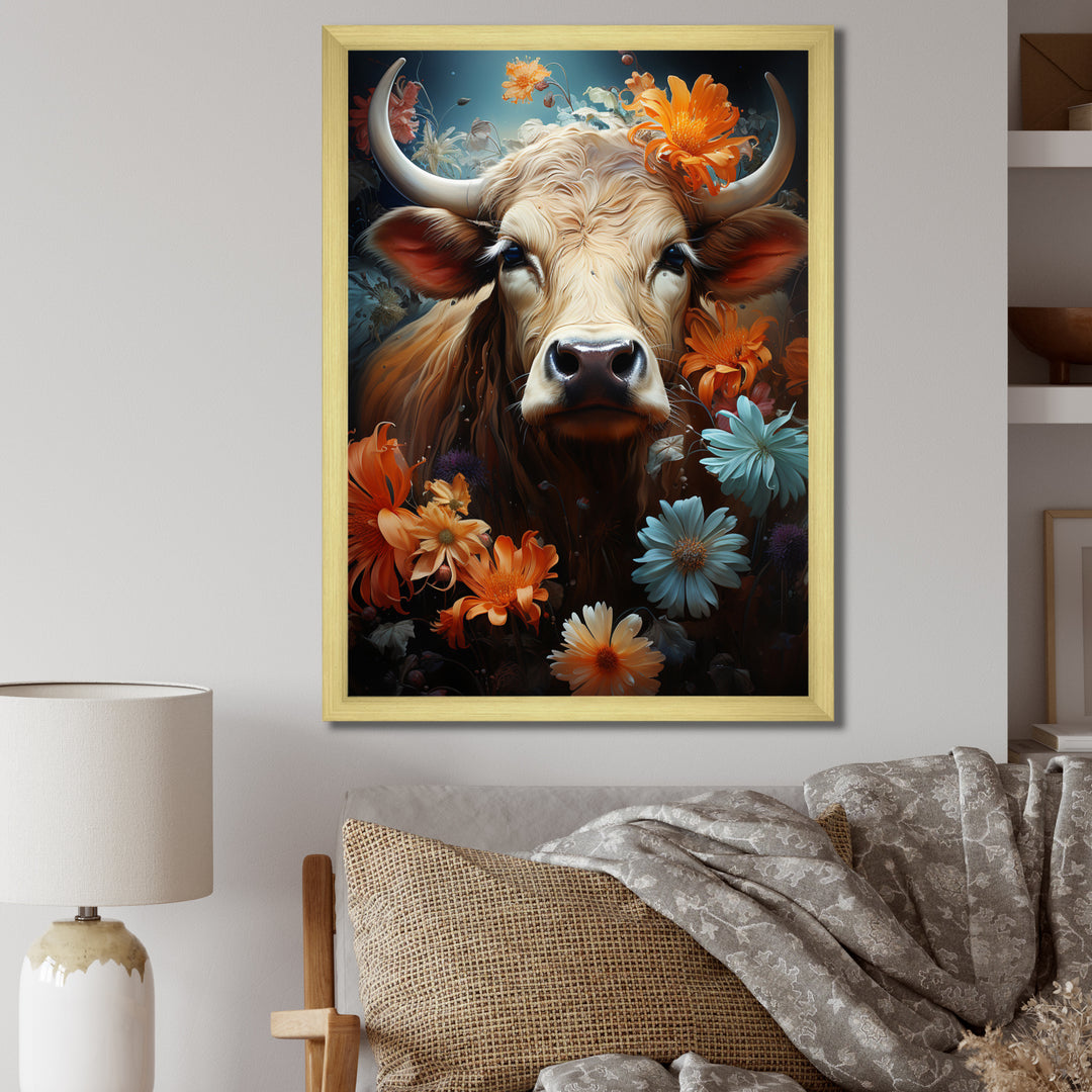 Cow Enchanted Pasture - Cow Wall Decor