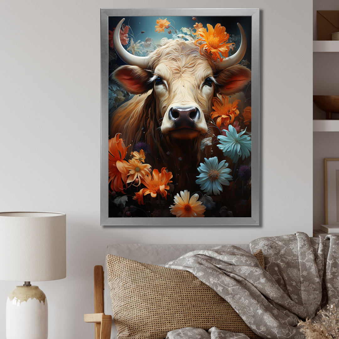 Cow Enchanted Pasture - Cow Wall Decor