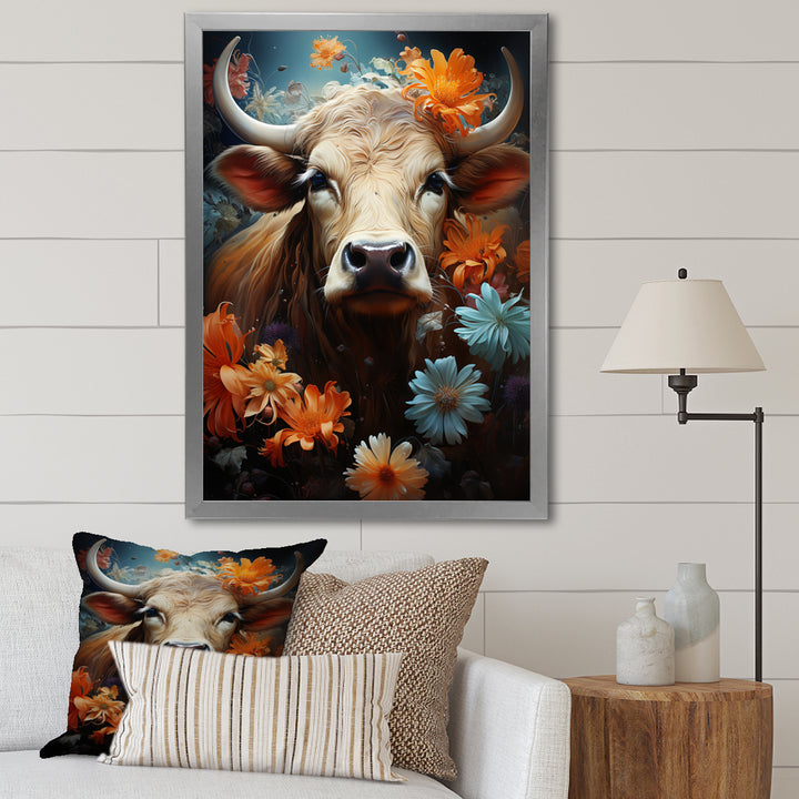 Cow Enchanted Pasture - Cow Wall Decor