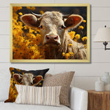 Cow Fields Of Gold - Cow Wall Decor