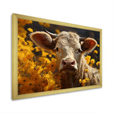 Cow Fields Of Gold - Cow Wall Decor