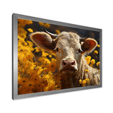 Cow Fields Of Gold - Cow Wall Decor