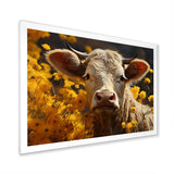 Cow Fields Of Gold - Cow Wall Decor