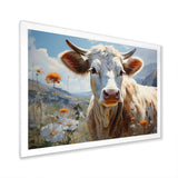 Cow Pastoral Beauty - Cow Canvas Wall Art