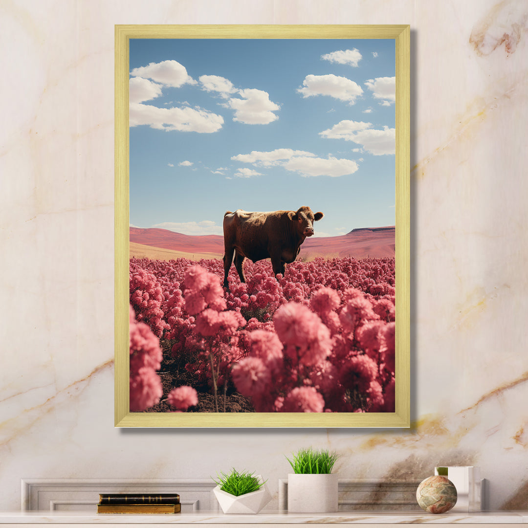 Cow Tranquil Fields - Cow Wall Decor