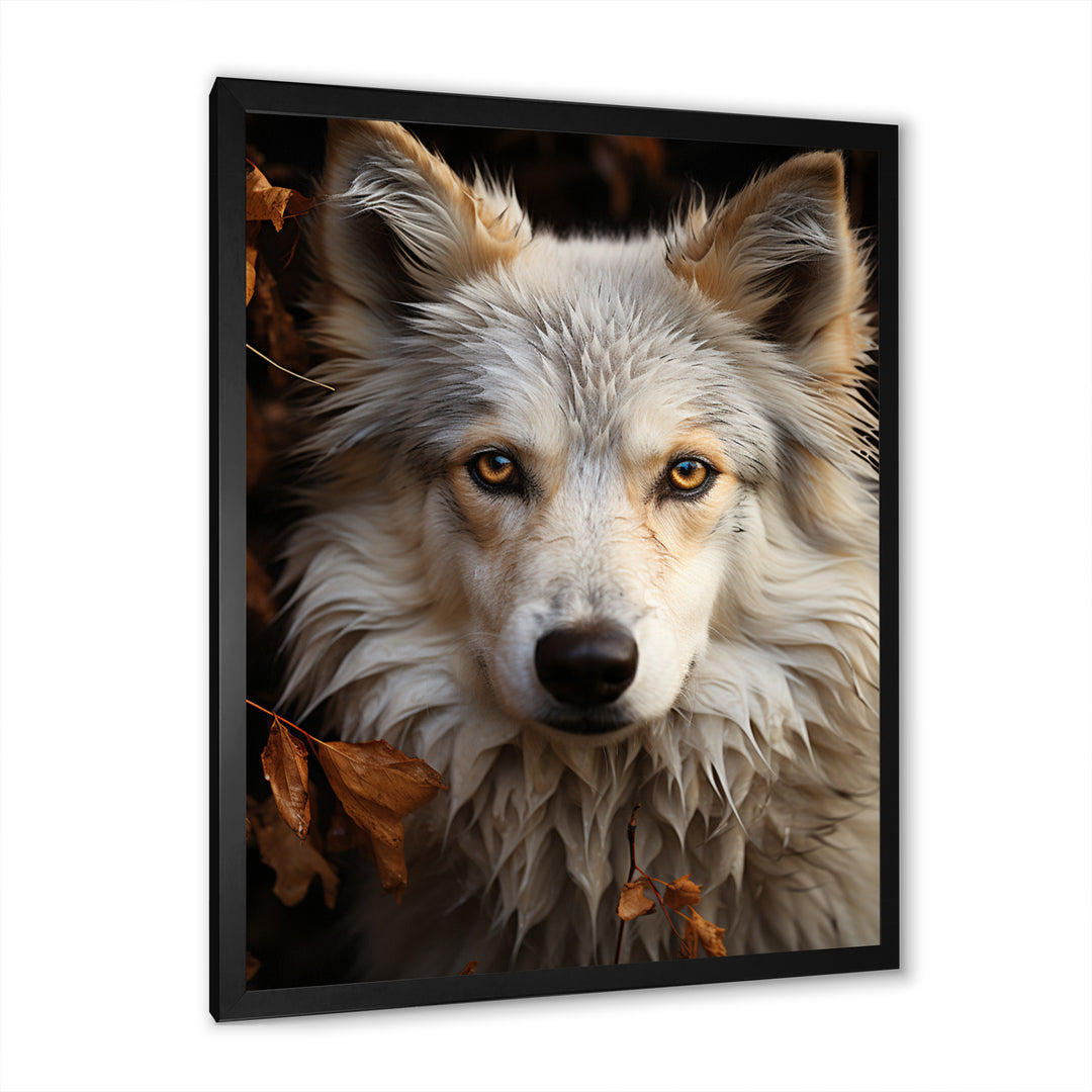 Wolf Self - Dog Canvas Wall Art