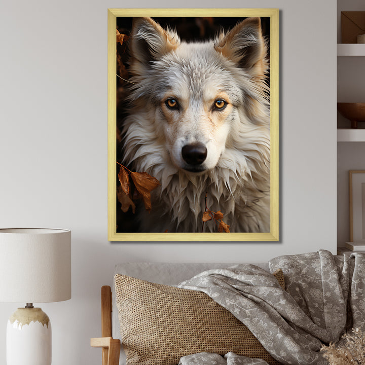 Wolf Self - Dog Canvas Wall Art