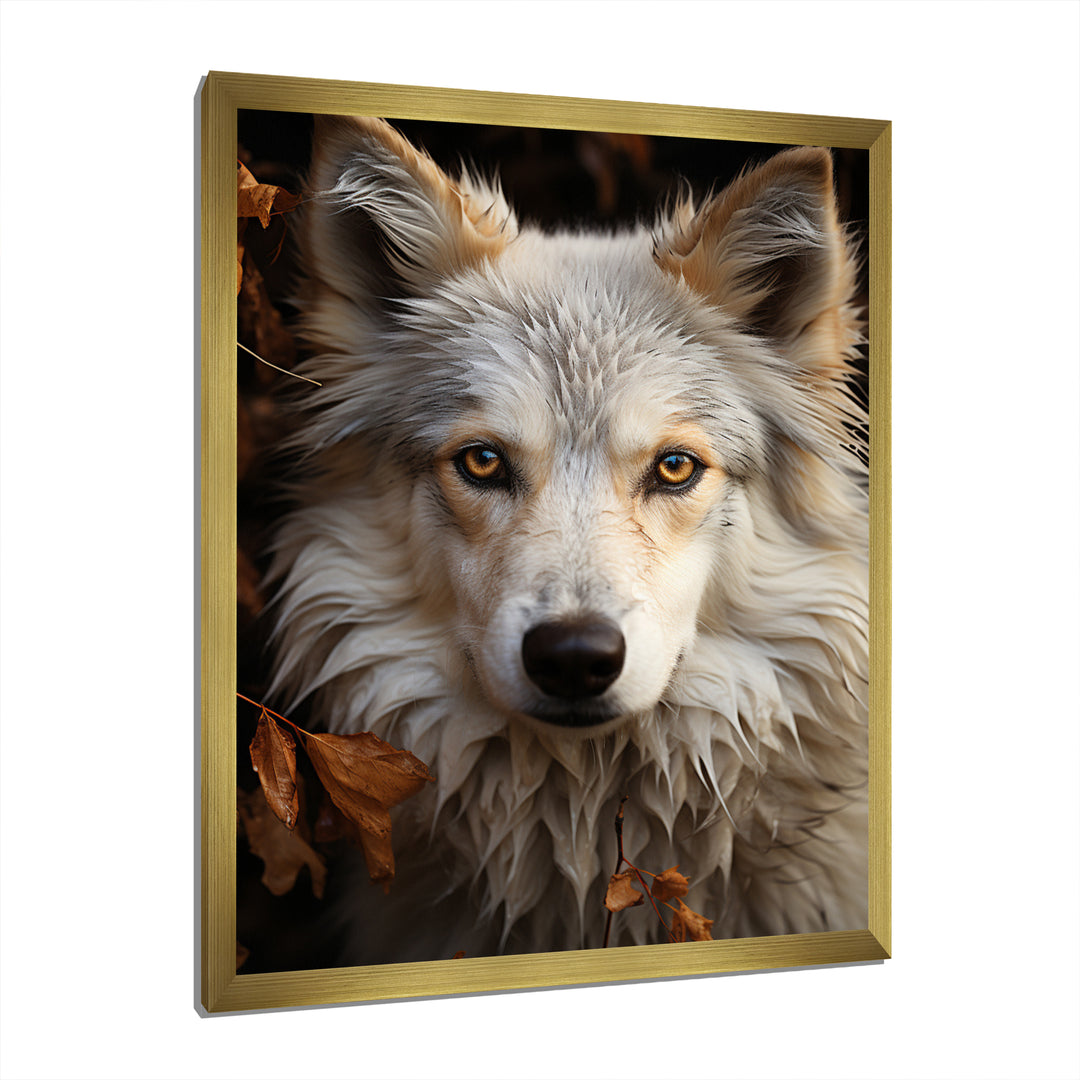 Wolf Self - Dog Canvas Wall Art