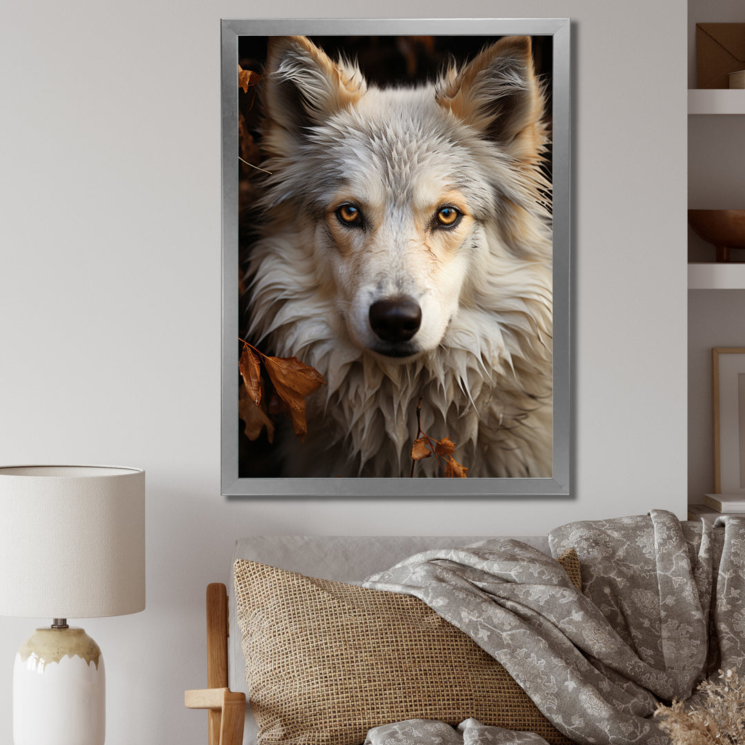 Wolf Self - Dog Canvas Wall Art