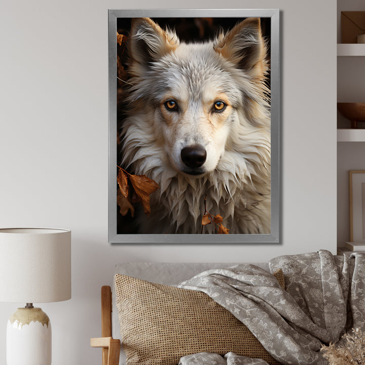 Wolf Self - Dog Canvas Wall Art