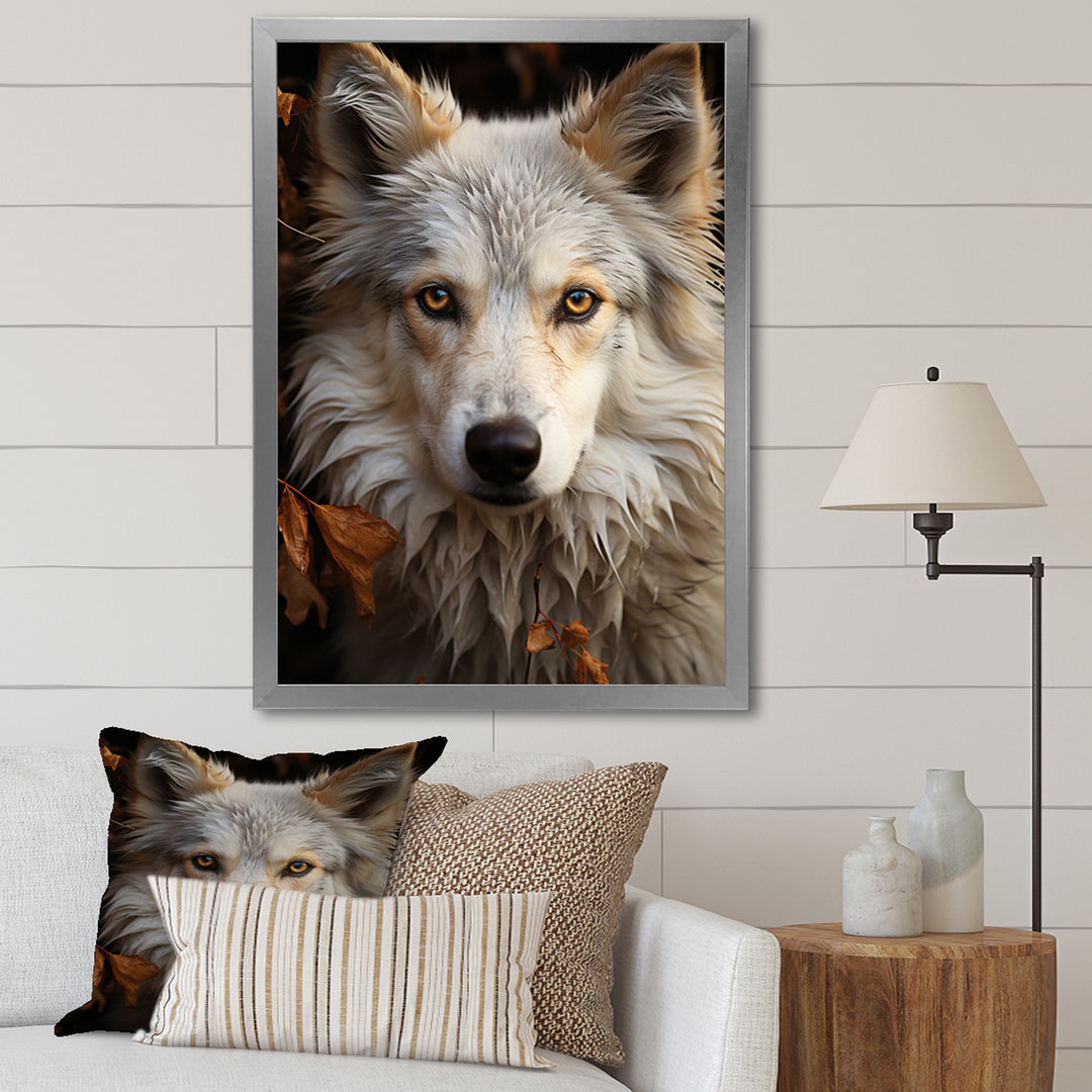 Wolf Self - Dog Canvas Wall Art