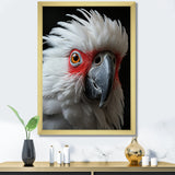 White Coral Animal Parrot - Parrot Canvas Wall Art