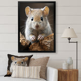 Cute Rodent - Rodent Framed Canvas Art