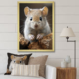 Cute Rodent - Rodent Framed Canvas Art