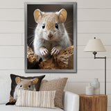 Cute Rodent - Rodent Framed Canvas Art