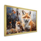 Animal Rusty Red Fox - Animals Canvas Wall Art