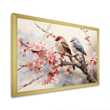 Asian Art Sumi Bird Serenity VI - People Canvas Wall Art