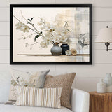 Asian Art Sumie Zen II - People Canvas Wall Art