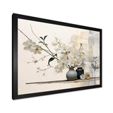 Asian Art Sumie Zen II - People Canvas Wall Art