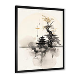 Asian Art Samurais Landscape II - People Canvas Wall Art