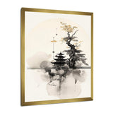 Asian Art Samurais Landscape II - People Canvas Wall Art