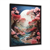 Asian Art Zen Garden V - People Canvas Wall Art