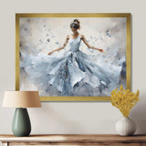 Blue Ballet Dance I - Fashion Canvas Wall Art