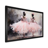 Pink Ballet Dance I - Fashion Canvas Wall Art