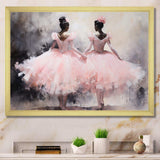 Pink Ballet Dance I - Fashion Canvas Wall Art