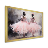 Pink Ballet Dance I - Fashion Canvas Wall Art