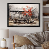 Barn Rustic Elegance I - Architecture Canvas Wall Art