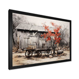 Barn Rustic Elegance I - Architecture Canvas Wall Art