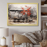 Barn Rustic Elegance I - Architecture Canvas Wall Art